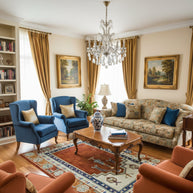 Hand-Tufted Woolen Handmade Rug for bed rooms, offices, and dining spaces.