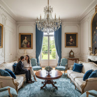 Hand-Loom Printed Viscose Handmade Rug for bed rooms, offices, and dining spaces