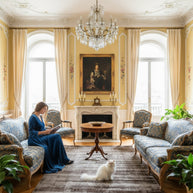 Textured Brown and Beige Hand-Loom Woolen Handmade Rug for bed rooms, offices, and dining space