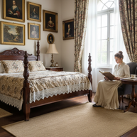 Golden Saffron Solid Hand-Loom Viscose Rug for Bedroom