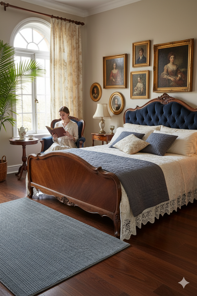 Textured Grey Solid Hand-Loom Viscose Rug for Bed Room