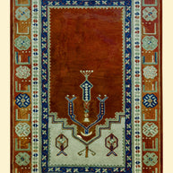 Hand-Tufted Woolen Handmade Rug for bed rooms, offices, and dining spaces.