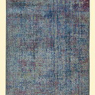 Multicoloured Hand-Loom Printed Viscose Handmade Rug for bed rooms, offices, and dining spaces. 
