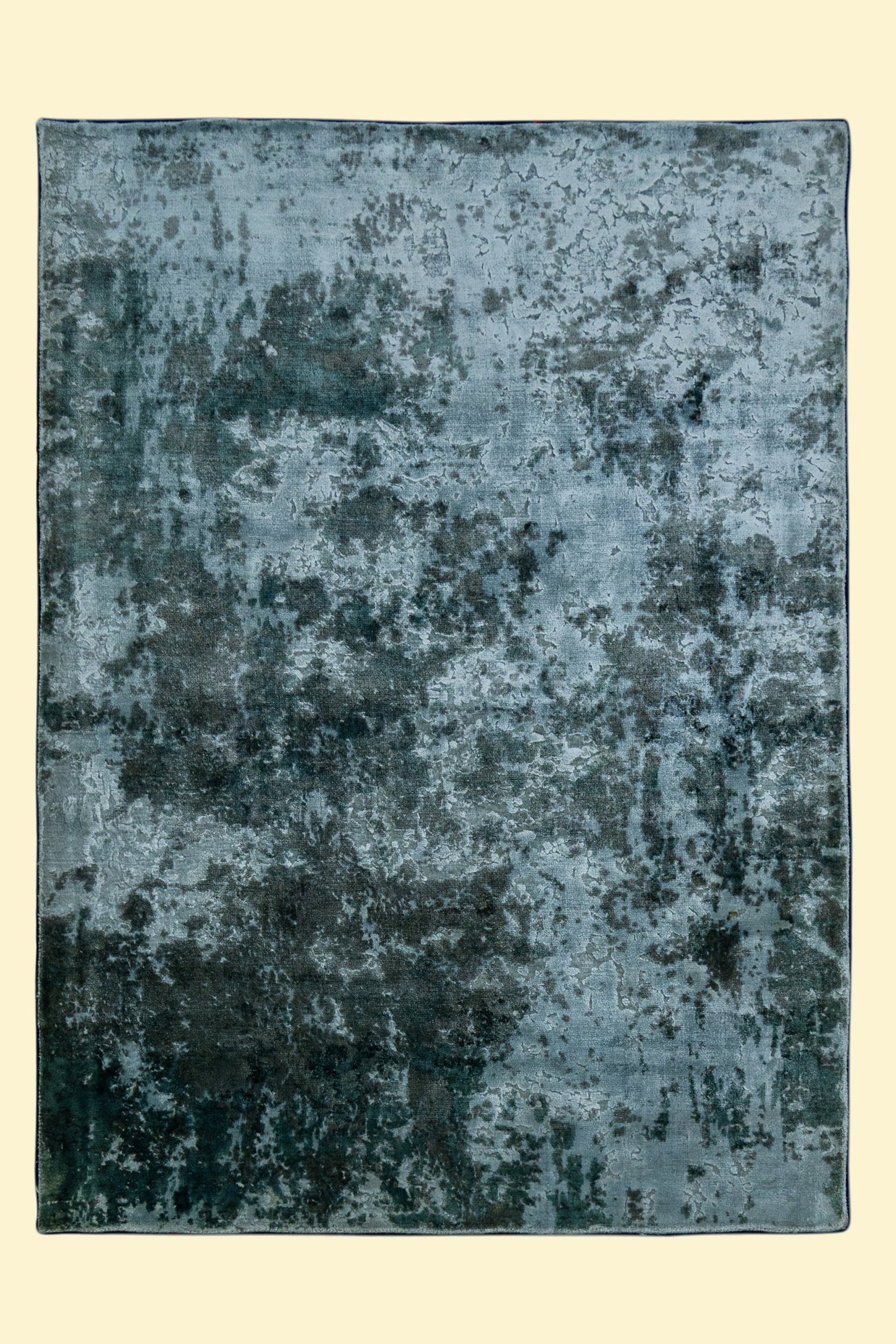 Mystic Glaze | Hand-Loom Printed Viscose Rug