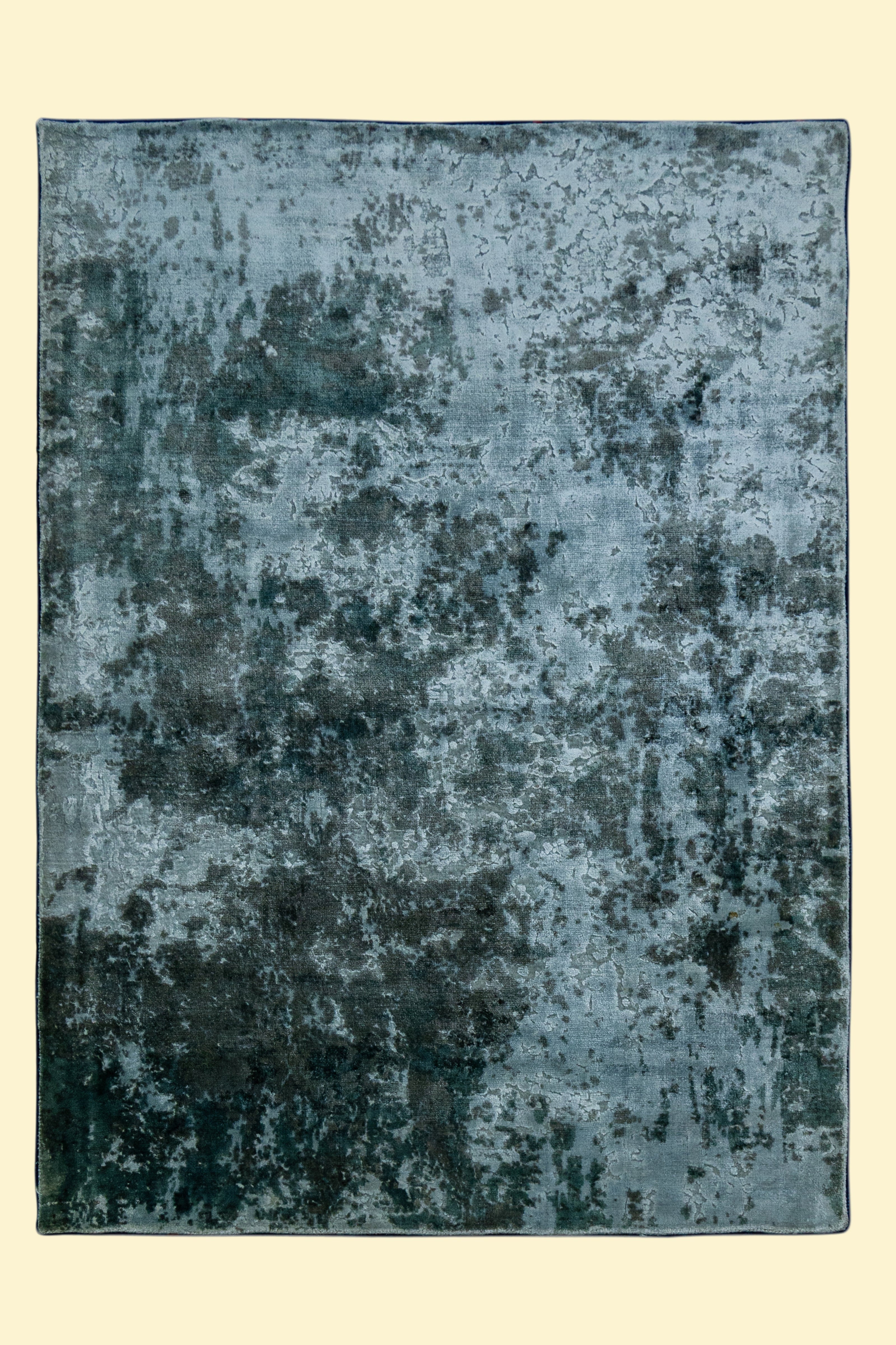 Mystic Glaze | Hand-Loom Printed Viscose Rug
