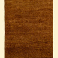 Textured Pattern Brown Hand-Knotted Indian Wool Handmade Rug for living rooms, offices, and dining spaces