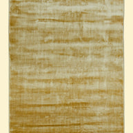 Textured Gold and Beige Hand-Loom Viscose Handmade Rug for Modern bed rooms, offices, and dining spaces.