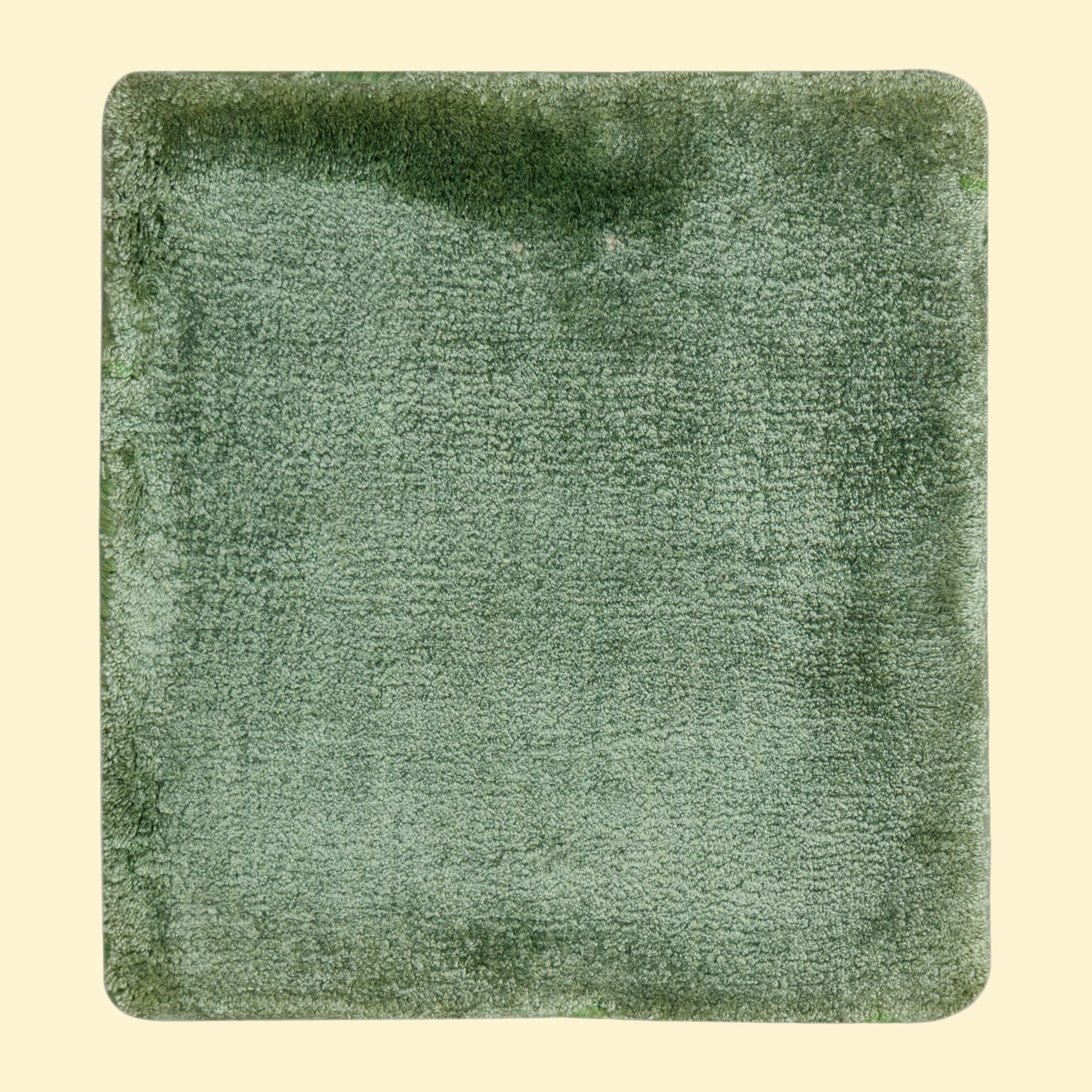 Hand-Knotted Viscose - Olive Velvet