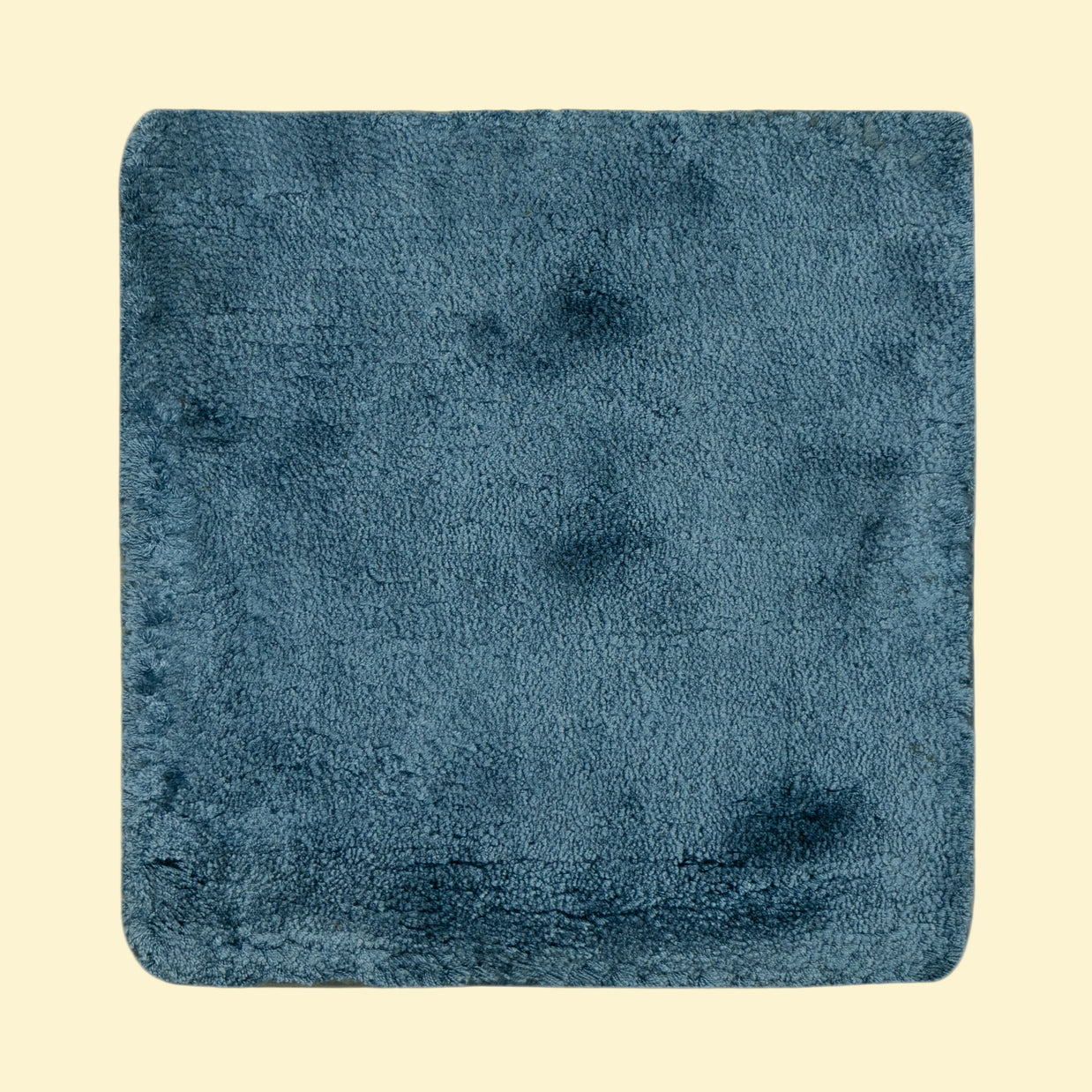 Hand-Knotted Viscose - Ink Blue