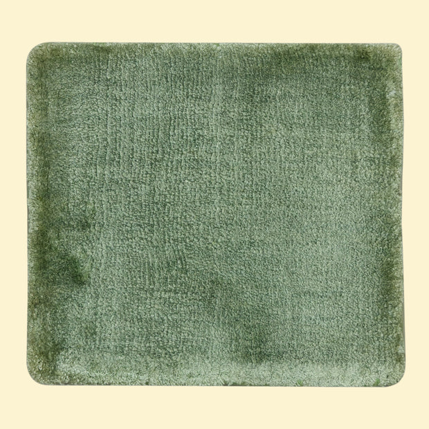 Hand-Knotted Viscose - Fern Glaze