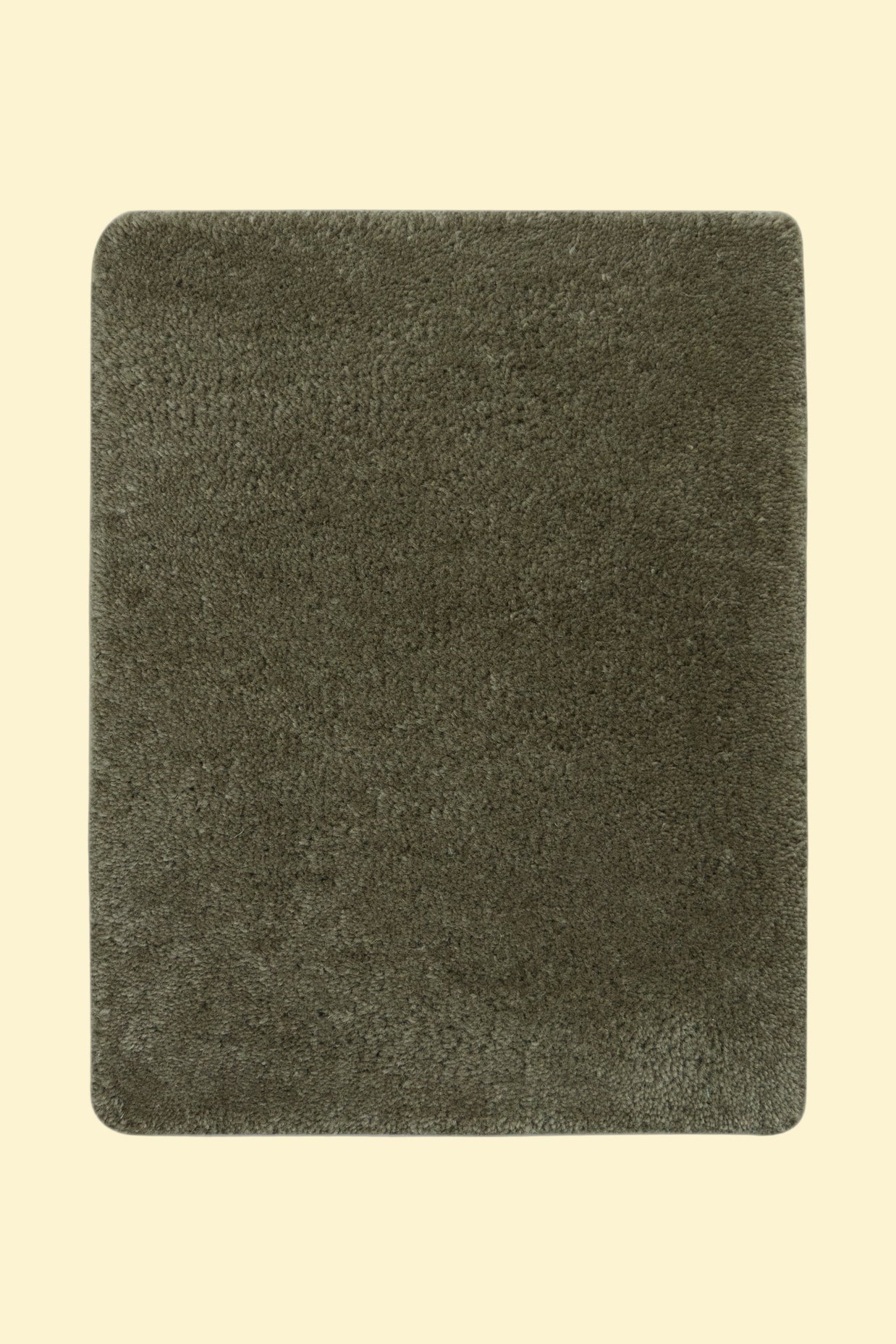 Hand-Tufted Wool - Olive Smoke