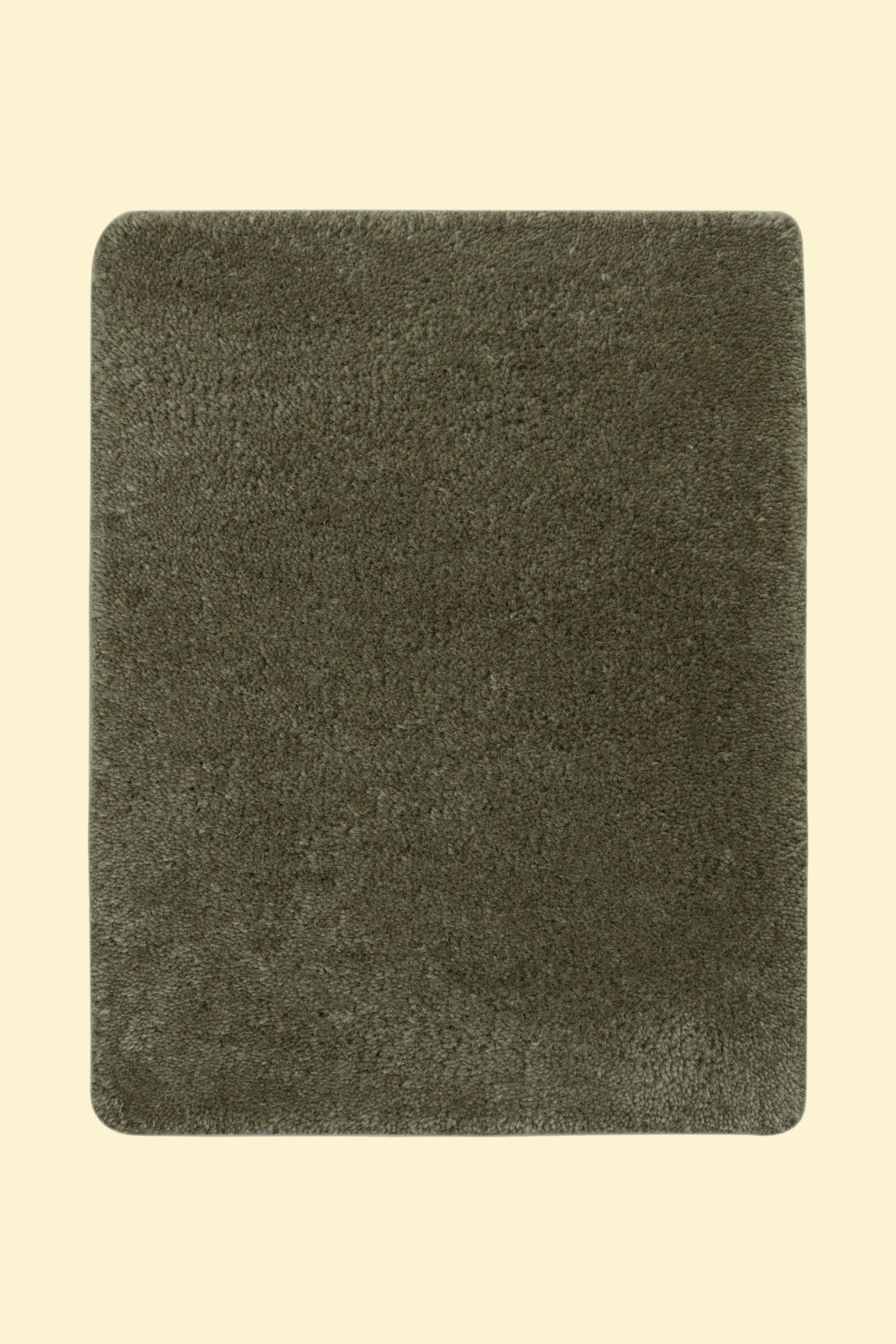 Hand-Tufted Wool - Olive Smoke