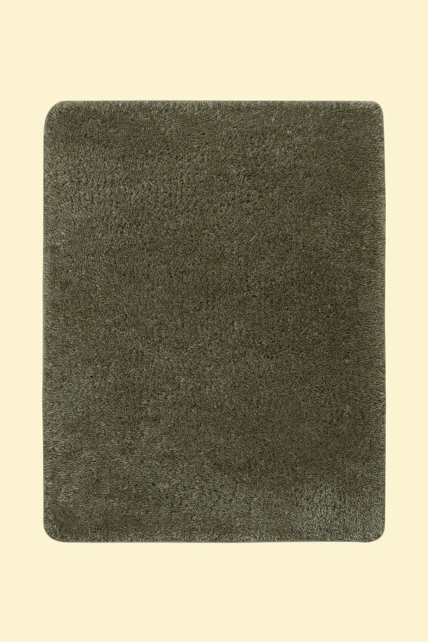 Hand-Tufted Wool - Olive Smoke