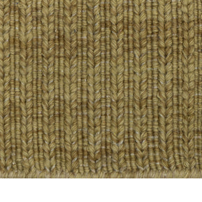Wheat Gold Texture Hand-Woven Soumak Wool Rug for Bed Rooms, Offices and Dining Rooms