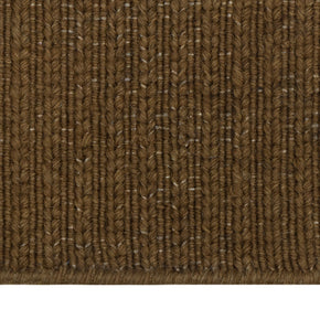 Brown Texture Hand-Woven Soumak woolen rug for bed rooms, offices, and dining spaces. 