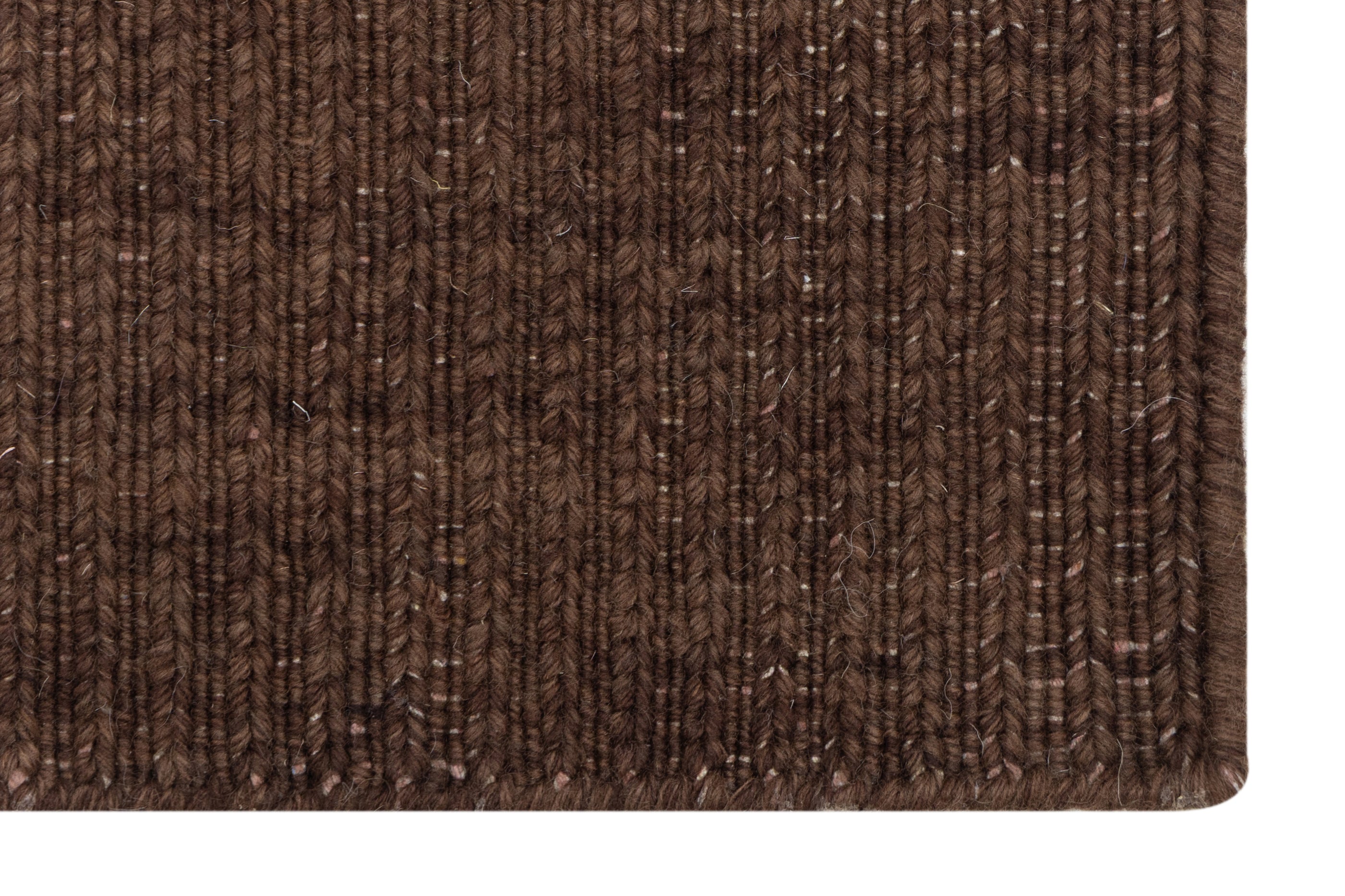Mocha Walnut | Hand-Woven Soumak Wool Rug