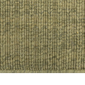 Close-up of Green Texture Hand-Woven Soumak woolen rug for bed rooms, offices, and dining spaces. 