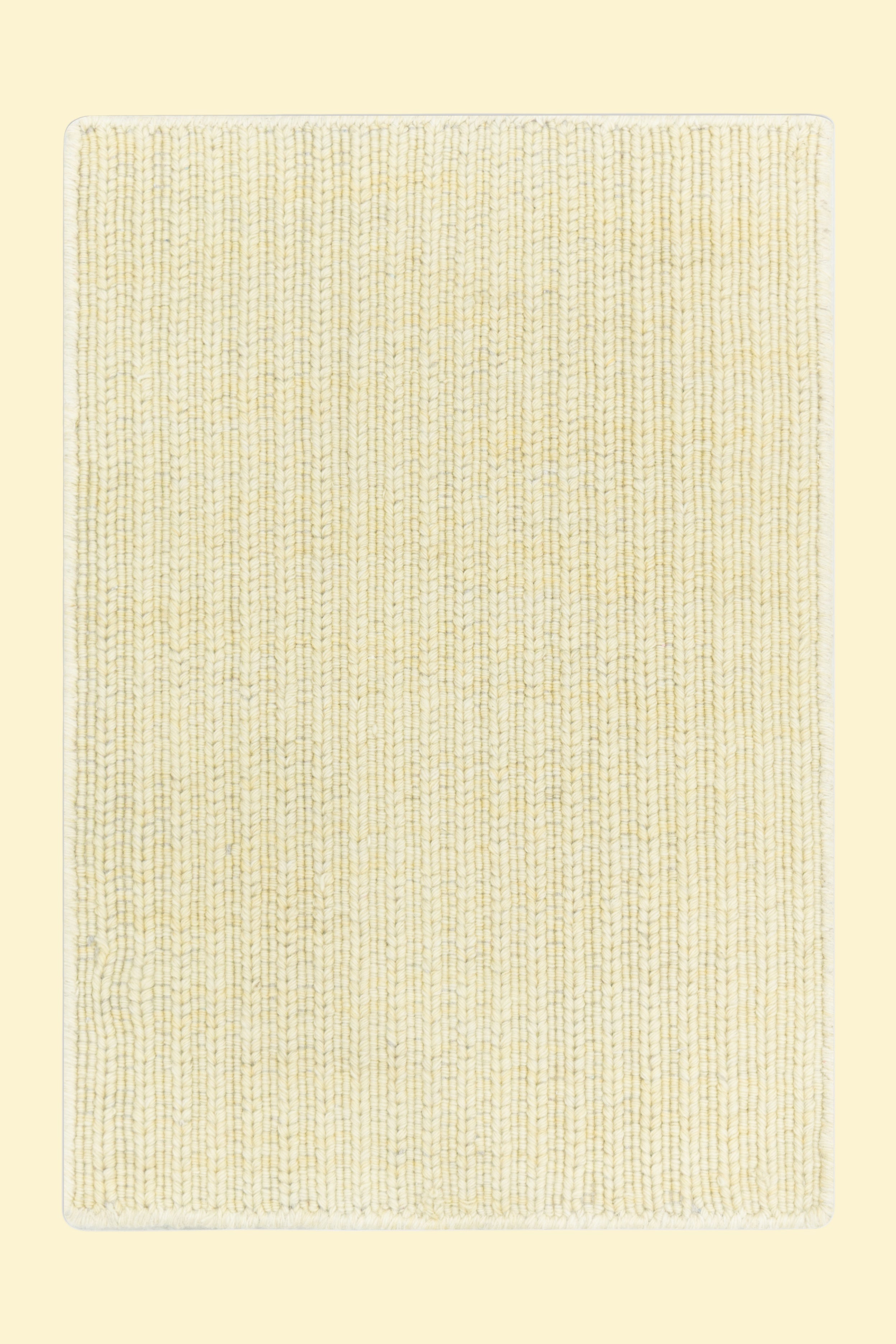 Beige Texture Hand-Woven Soumak woolen rug for bed rooms, offices, and dining spaces. 