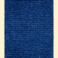 Royal Indigo Textured  Solid Hand-Loom Woolen Rug for Master Bedroom, Offices and Dining Room