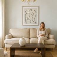 Chestnut Earth | Hand-Woven Soumak Wool Rug