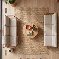 Desert Braid | Durry Handwoven Jute Cotton Rug