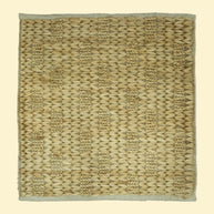 Desert Chevron | Handwoven Pitloom Jute Rug, Textured woven jute rug