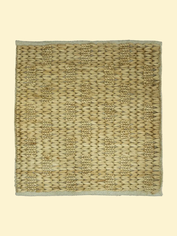Desert Chevron | Handwoven Pitloom Jute Rug, Textured woven jute rug