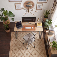 Desert Mosaic | Handwoven Pitloom Jute Rug