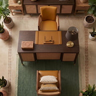Forest Moss | Pitloom Handwoven Cotton Linen Rug