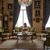 Brown Texture Hand-Woven Soumak woolen rug for bed rooms, offices, and dining spaces. 