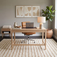 Ivory Pebble | Handwoven Pitloom Durrie