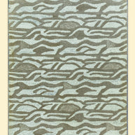 Hand-Tufted Woolen Handmade Rug for bed rooms, offices, and dining spaces. with Wavy Pattern