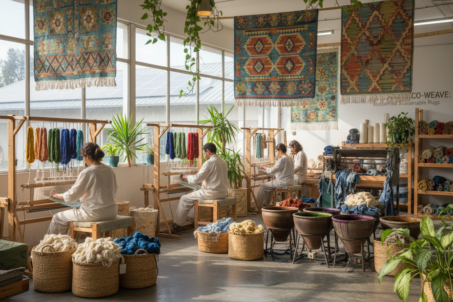 Sustainable Manufacturing of Carpets and Rugs